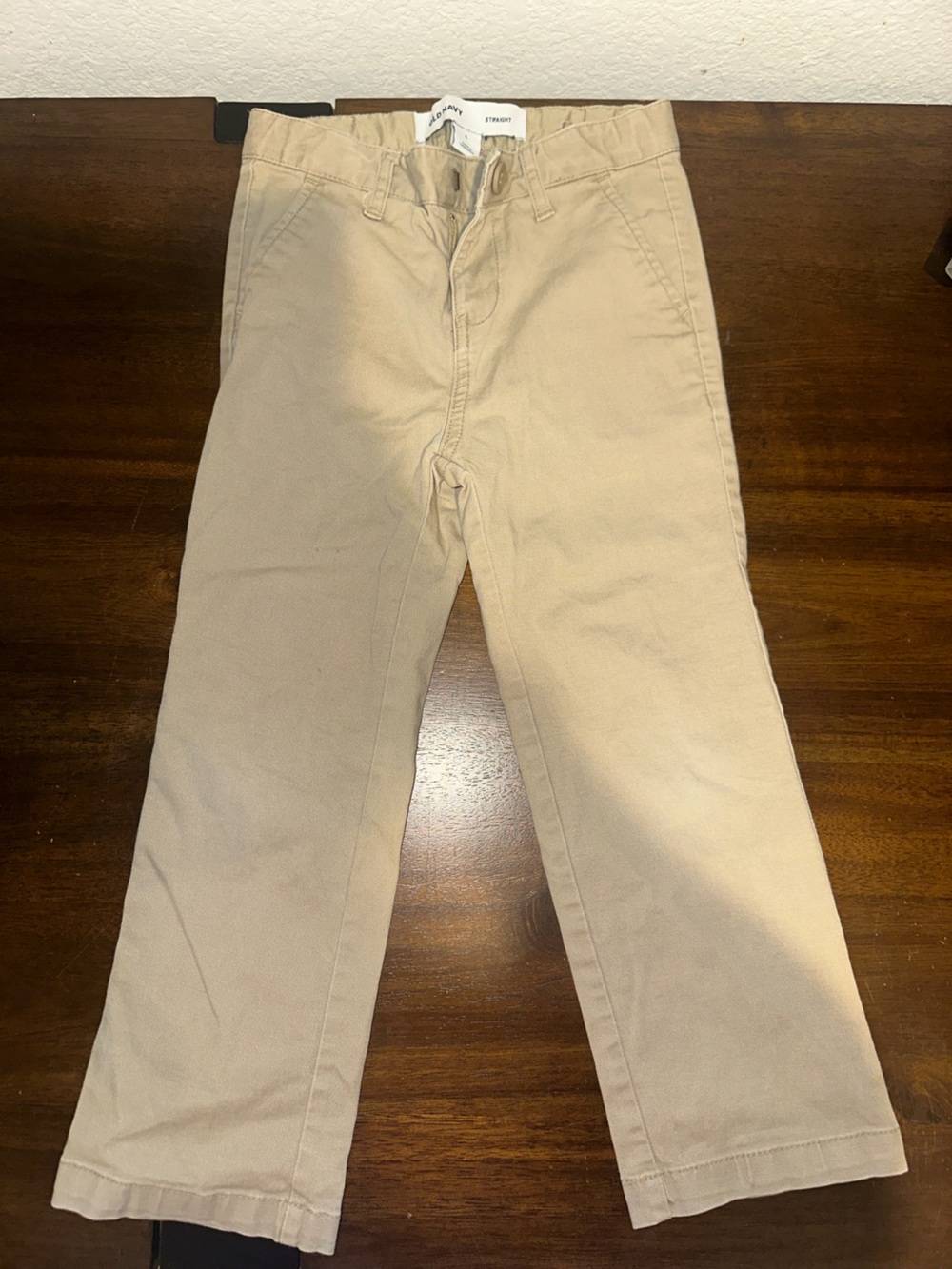 Old Navy Boy’s Chino Pants in Light Khaki